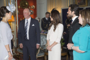 Publishing of the banns of marriage for Prince Carl Philip and Miss Sofia Hellqvist, reception, Royal Palace, Stockholm, 2015-05-17