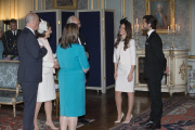 Publishing of the banns of marriage for Prince Carl Philip and Miss Sofia Hellqvist, reception, Royal Palace, Stockholm, 2015-05-17