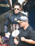 Semi-Exclusive... Stars On The Set Of 'Captain America: Civil War' 