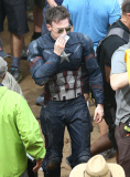 Semi-Exclusive... Stars On The Set Of 'Captain America: Civil War' 