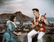 Joan Blackman and Elvis Presley in Blue Hawaii