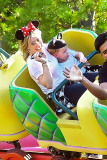 *EXCLUSIVE* Hilary Duff takes Luca to the happiest place on earth **NO Germany, France**