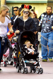 *EXCLUSIVE* Hilary Duff takes Luca to the happiest place on earth **NO Germany, France**