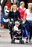 *EXCLUSIVE* Hilary Duff takes Luca to the happiest place on earth **NO Germany, France**