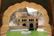 Monkeys cool off in the waters at the Galta ji Temple, Jaipur, India - 26 May 2015