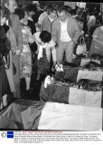 Grieving Relatives Of The Juventus Fans Who Died In The Heysel Football Stadium Earlier This Week. A Ceremony Took Place At Brussels Military Airport Before The Bodies Were Flown Home To Italy By The Italian Air Force. The Heysel Stadium Disaster Occ