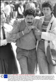 Grieving Relatives Of The Juventus Fans Who Died In The Heysel Football Stadium Tragedy In Brussels Earlier This Week. The Heysel Stadium Disaster Occurred On 29 May 1985 When Escaping Fans Were Pressed Against A Wall In The Heysel Stadium In Brussel