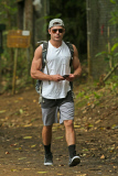 *EXCLUSIVE* A ripped Zac Efron heads for the hills for a Memorial Weekend hike