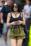 Vanessa Hudgens gets lunch in downtown NYC
