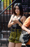 Vanessa Hudgens gets lunch in downtown NYC