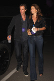 *EXCLUSIVE* Cindy Crawford and Rande Gerber take the kids to the U2 concert