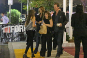 *EXCLUSIVE* Cindy Crawford and Rande Gerber take the kids to the U2 concert