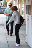 *EXCLUSIVE* Lily-Rose Melody Depp gets Comforted by a Friend