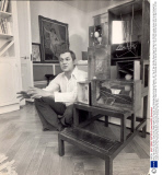 Actor Tony Curtis 1972 Actor Tony Curtis Talked Length For The First Time Yesterday About His Secret Passion - Art. The 47 Year Old Star Never Goes To Bed In His 100 000 London Home Until He Has Finished Yet Another Drawing Or Painting. The Poor Boy