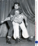Actor Tony Curtis Pictured During A Dress Rehearsal For Midnight Matinee.