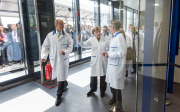 Merkel bei Sanofi