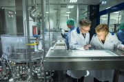Merkel bei Sanofi