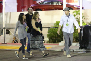 *EXCLUSIVE* Ashton Kutcher and Mila Kunis leave a date night at the U2 concert