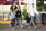 *EXCLUSIVE* Ashton Kutcher and Mila Kunis leave a date night at the U2 concert