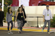 *EXCLUSIVE* Ashton Kutcher and Mila Kunis leave a date night at the U2 concert