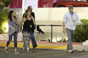 *EXCLUSIVE* Ashton Kutcher and Mila Kunis leave a date night at the U2 concert