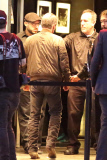 Sean Penn and friends arrive at U2's intimate concert at The Roxy