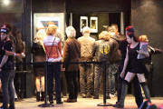 Sean Penn and friends arrive at U2's intimate concert at The Roxy