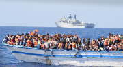 HMS Bulwark in International Migrant Rescue Mission - 28 May 2015
