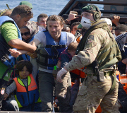 HMS Bulwark in International Migrant Rescue Mission - 28 May 2015