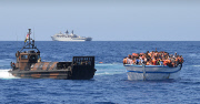 HMS Bulwark in International Migrant Rescue Mission - 28 May 2015