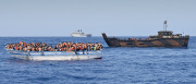 HMS Bulwark in International Migrant Rescue Mission - 28 May 2015