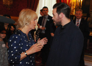 Camilla Attends The Final Of BBC2's 500 Words Competition