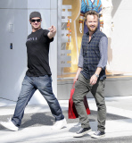 Aaron Paul Shopping In Beverly Hills 