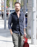Aaron Paul Shopping In Beverly Hills 