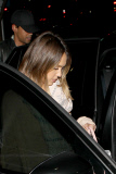 Jessica Alba and Cash Warren out for dinner at Wolfgang's Steakhouse 