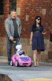 Alec Baldwin and the family enjoy a Saturday In The Park
