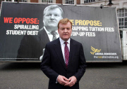 Charles Kennedy launches tuition fees agenda poster, London, Britain - 21 Apr 2005