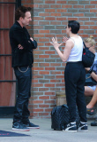 Rose McGowan Leaving Her Hotel In NYC 
