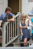 *EXCLUSIVE* Tom Cruise gets chatty with Director Doug Liman and co-star Sarah Wright