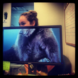 These Coworkers are Adding their Heads to Animals on Each OtherÕs Desktop Backgrounds