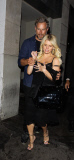 Jessica Simpson looks out of sorts as she exits Sayers Club with Eric Johnson **NO Australia, New Zealand**