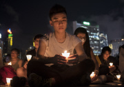Hong Kong commemorates 1989's Tiananmen Square massacre