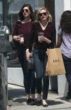 Kirsten Dunst looks Red Hot while out for lunch on Melrose Ave.