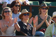 French Open 2015: Promis auf der Tribüne