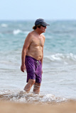 *EXCLUSIVE* John Fogerty enjoys a shirtless view in Hawaii