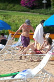 *EXCLUSIVE* John Fogerty enjoys a shirtless view in Hawaii