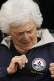 Bush senior attends Astro's home opener