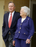 George W. Bush and Family on Easter Sunday