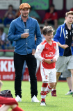 David Beckham beim Kinderfussballturnier in Deutschland