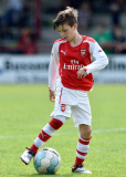 David Beckham beim Kinderfussballturnier in Deutschland